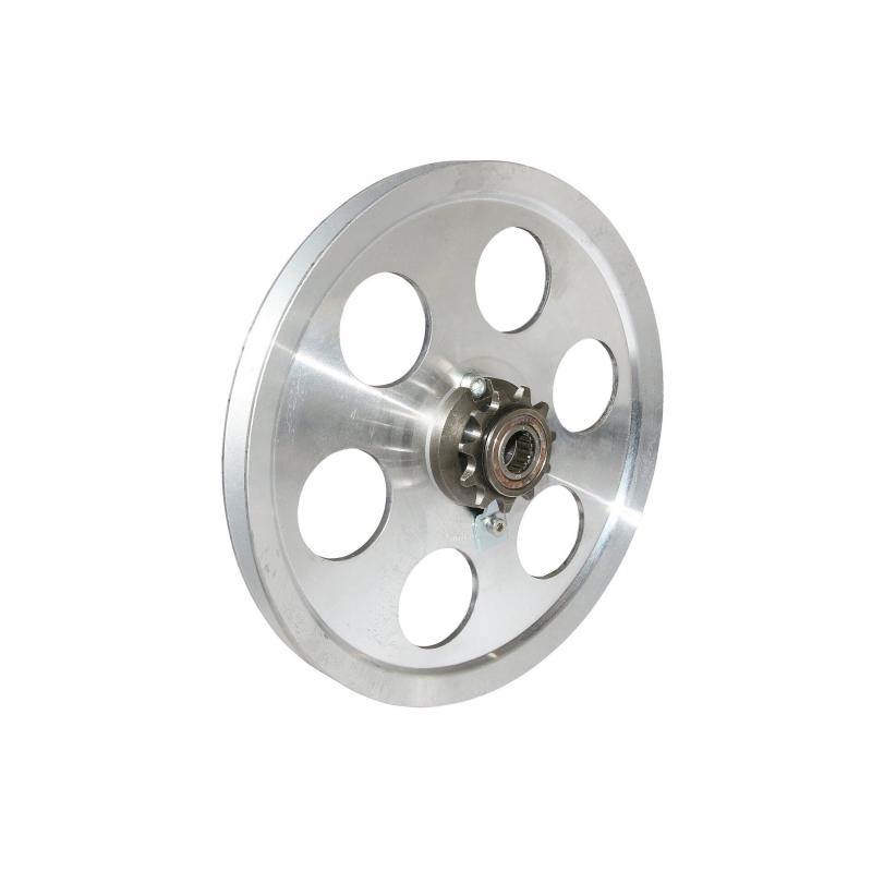 1Tek Origine Poulie Alu complète 6 trous avec pignon 11 dents Peugeot 103