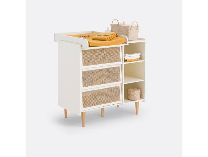 LA REDOUTE Commode à langer, Kaya Blanc Cassé