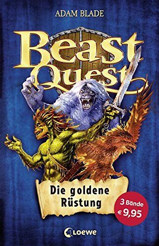 Adam Blade - Beast Quest - Die goldene Rüstung - Preis vom 10.10.2026 11:48:34 h
