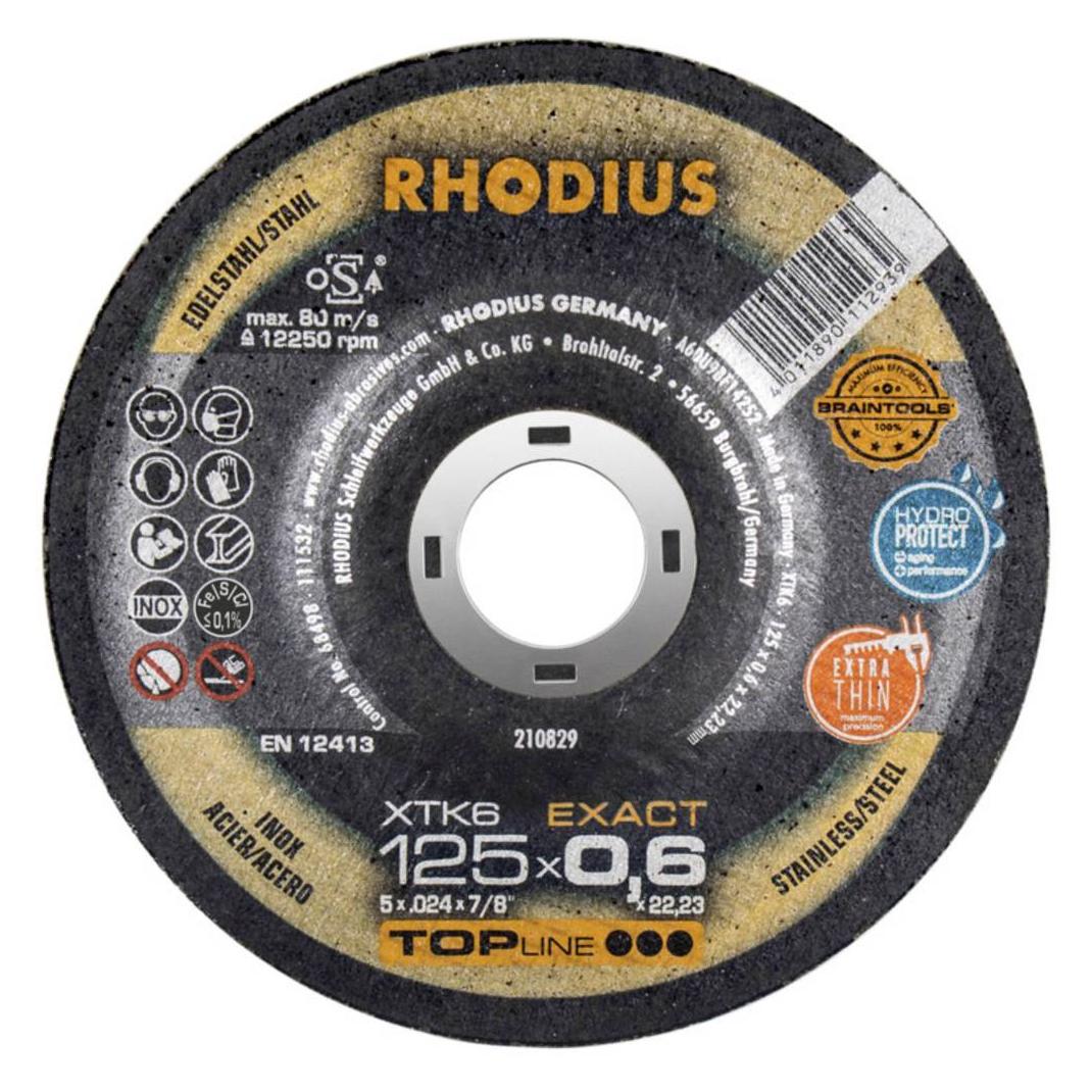 Rhodius Trennscheibe 115 x 0.6 x 22.23 mm (210828)