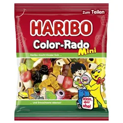 HARIBO COLOR-RADO Mini Fruchtgummi 160,0 g