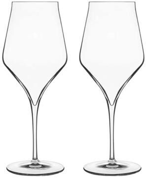 Luigi Bormioli Set of 2 Supremo Bordeaux Stem Glasses - 18.5 oz.