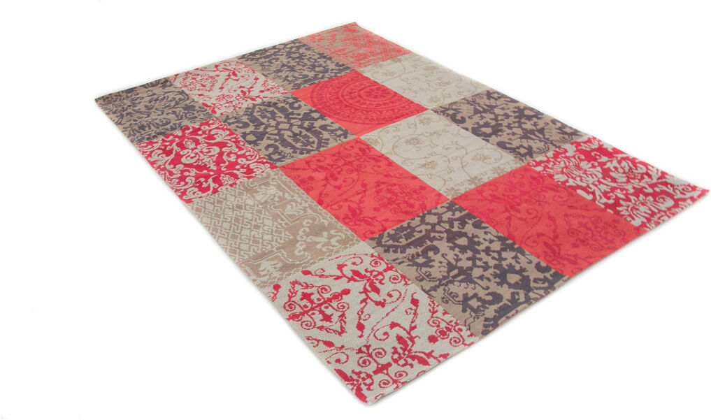 Carpetfine Lina Rectangle Geometric Cotton Hand Woven Kilim Area Rug Rectangle 160 x 230cm