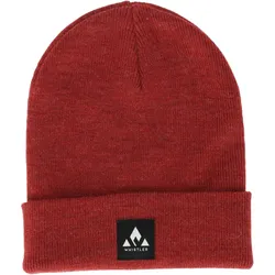 Whistler Linjoe Melange Mütze Herren 4260 - sun-dried tomato Junior