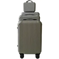 NTK-Collection Hartschalenkoffer 4er-Set Frenzi Silber, Koffer, Silber