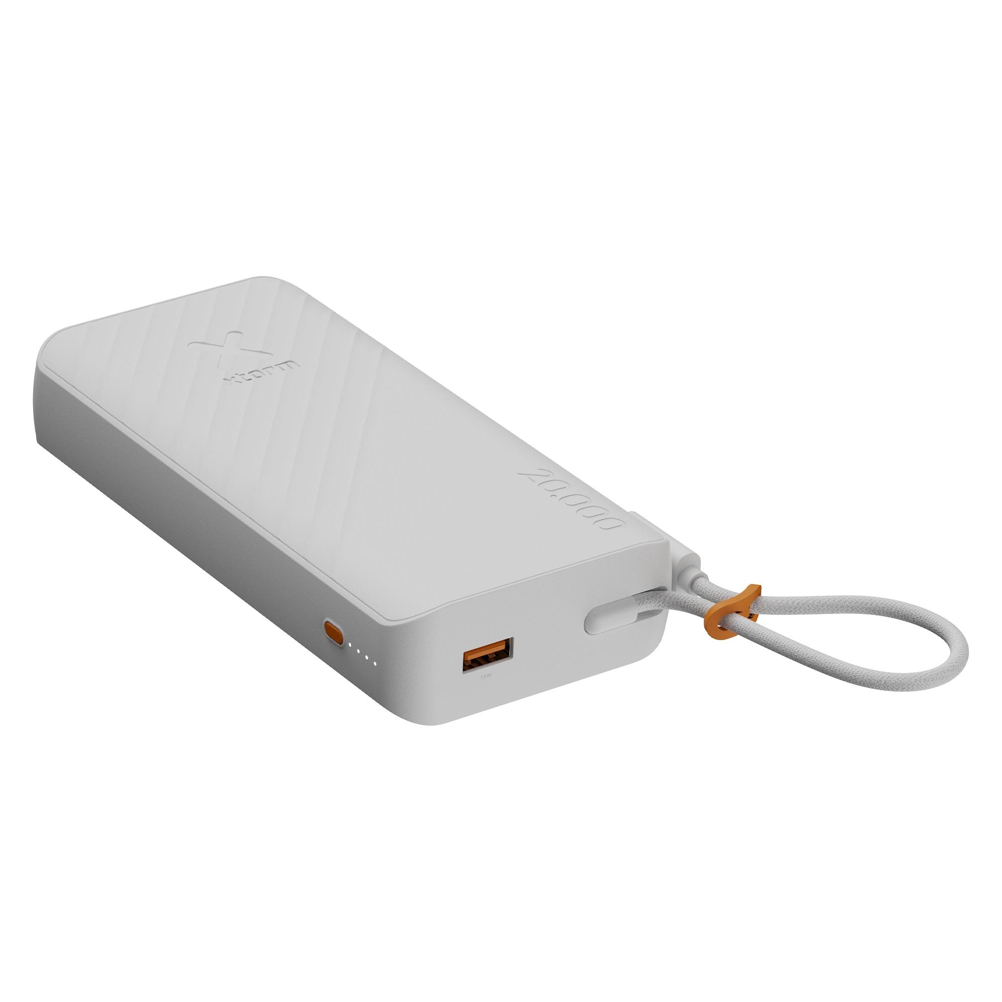 Xtorm Built-in Cable Go2 (20000 mAh, 30 W, 74 Wh) (XG2E30W207C)