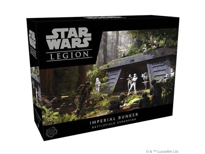 Atomic Mass Games, Star Wars Legion: Neutral Expansions: Imperial Bunker Battlefield Expansion, Unit Expansion, Miniatures Game, Ages 14+, 2 Players, 90 Minutes Playing Time