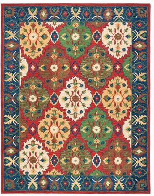 SAFAVIEH Handmade Heritage Sibille Traditional Wool Rug