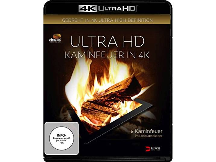 Open haard 4K UHD Blu-ray-schijf