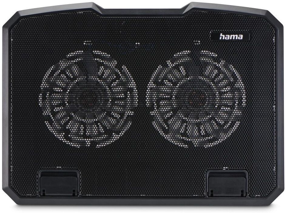 Hama Black Metal laptop cooling pad 39.6 cm (15.6")