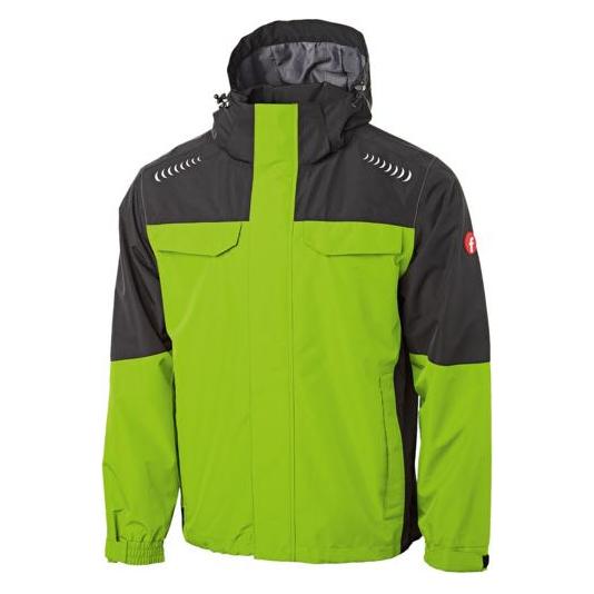 Magni Regenjacke Plus lime/schwarz Gr. 2XL Fortis Elements (XXL) (4063726012678-138018.0700)