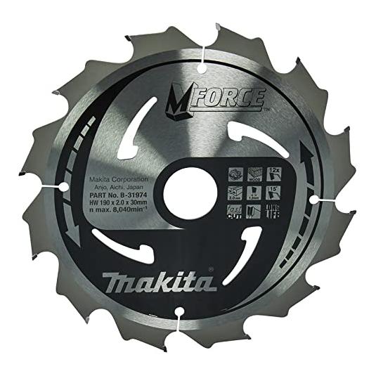 Makita M-FORCE Sägeb. 190x30x12Z (B-31974)