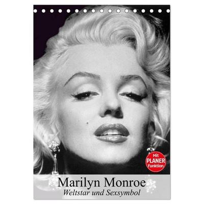 Marilyn Monroe. Weltstar und Sexsymbol (Tischkalender 2025 DIN A5 hoch), CALVENDO Monatskalender