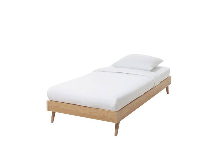 Vintage-Bett 90 x 190 cm mit Lattenrost