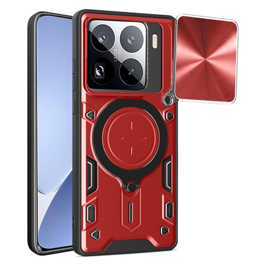 Techsuit - CamGuard Pro - Xiaomi 15 Pro - Red (Xiaomi 15 Pro) (56363552)