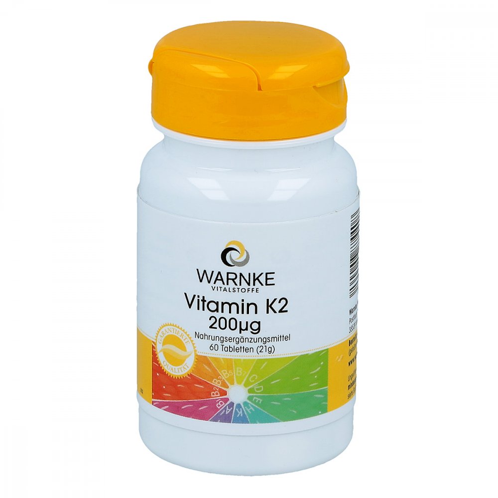 Warnke Vitalstoffe GmbH Vitamin K2 200 [my]g Tabletten 12427910