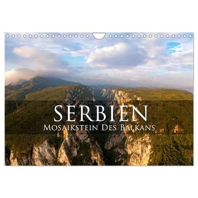 Serbien - Mosaikstein des Balkans (Wandkalender 2026 DIN A4 quer), CALVENDO Monatskalender