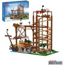 Mould King Doppelhelix-Achterbahn Baustein-Set 11013