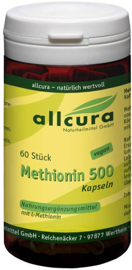 Methionin 500 Mg Kapseln