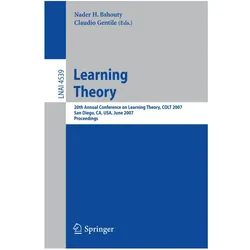 Learning Theory, Fachbücher von Claudio Gentile, Nader Bshouty