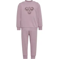 hummel, Unisex, Sportshirt, Hmlmini Jersey Crewsuit Bee (110), Violett, Rosa