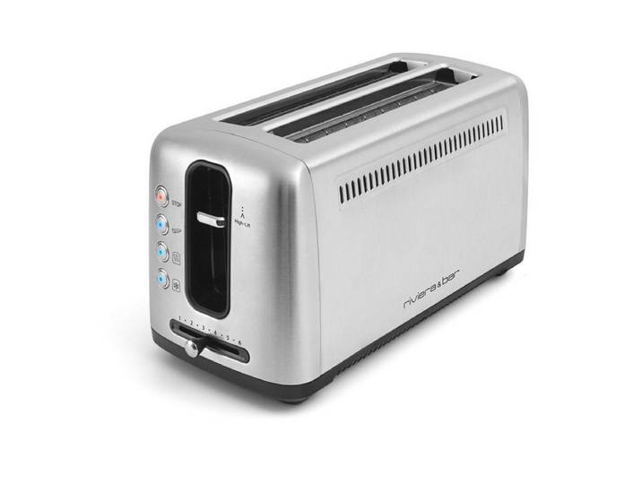riviera&bar Toaster riviera&bar Toaster Stainless Steel 2 Slots XL