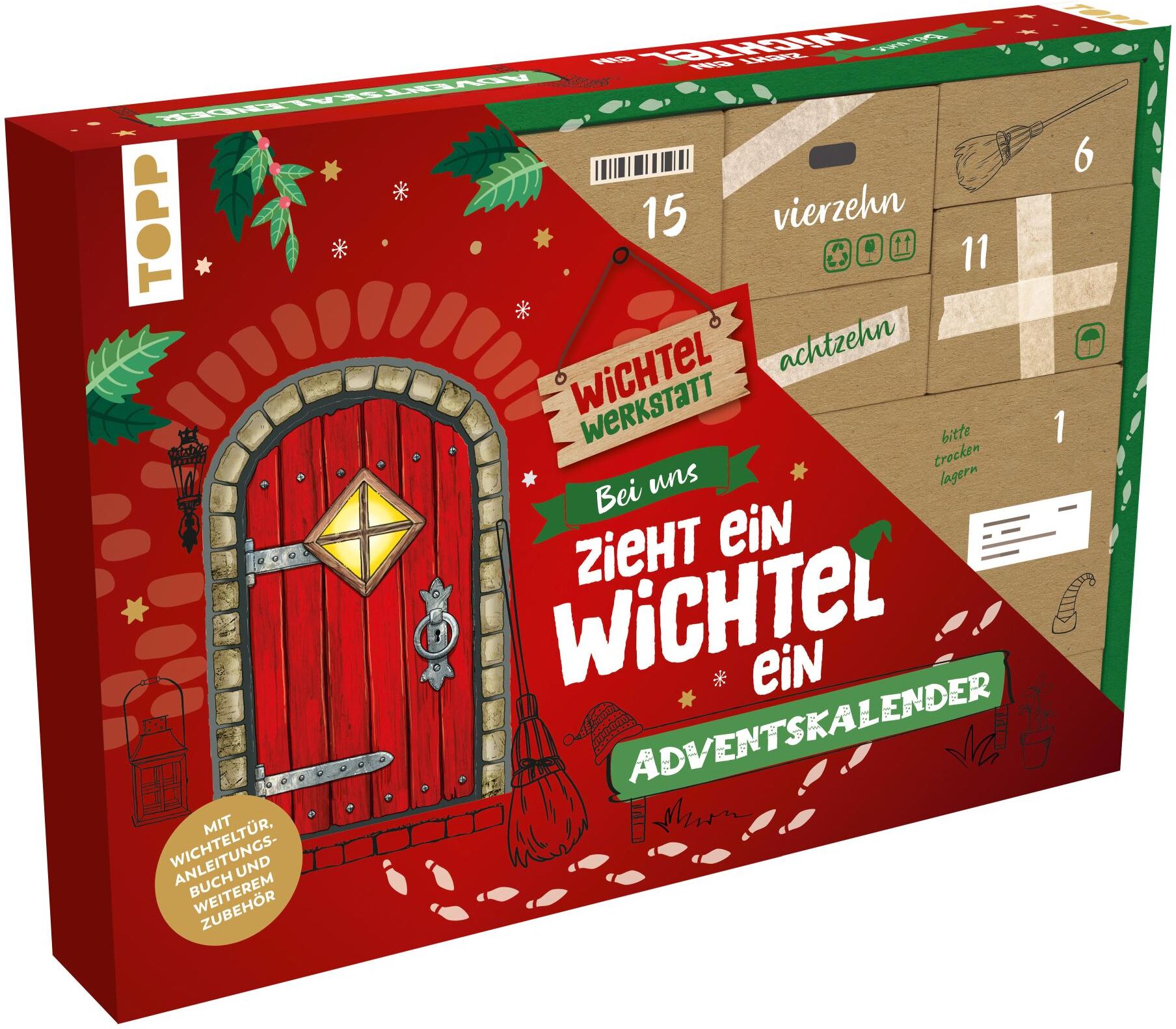 Adventskalender FRECH VERLAG, bunt, Adventskalender, Adventskalender bunt Einheitsgröße
