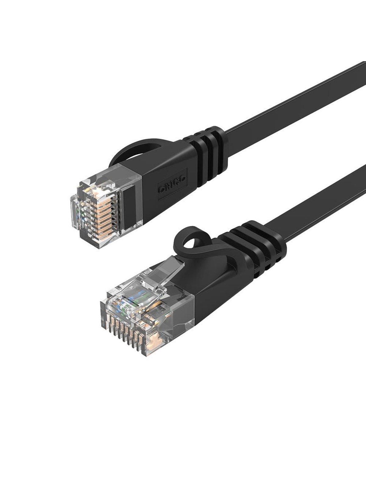 ORICO PUG-C7B CAT7 10Gbps RJ45 Ethernet Network Cable Internet LAN Flat 20m - Black