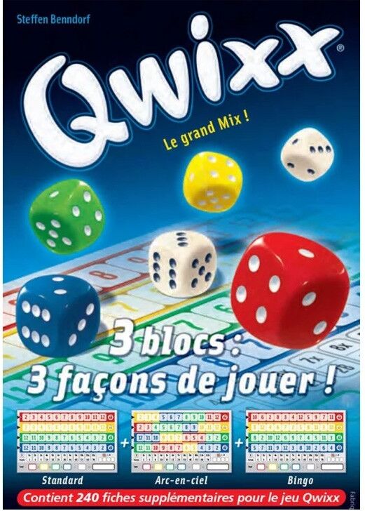 Gigamic Qwixx - Recharge bloc de score