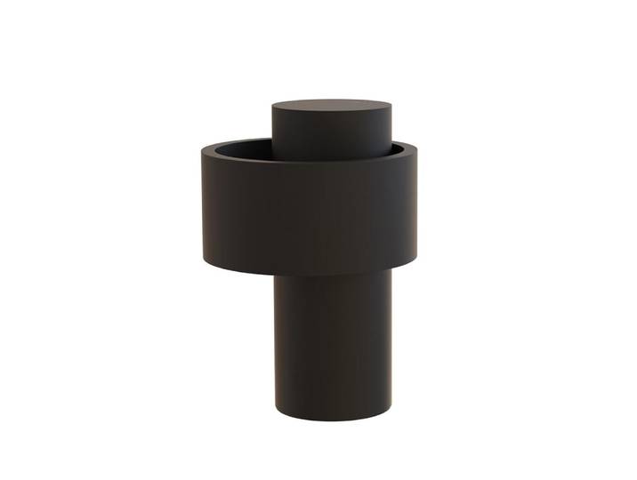 TOOY lampe de table portative NASTRO 563.34 (Sable noir - Aluminium)