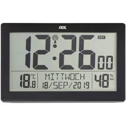 Tchibo - ADE XL-Funkwanduhr mit Thermometer und Hygrometer