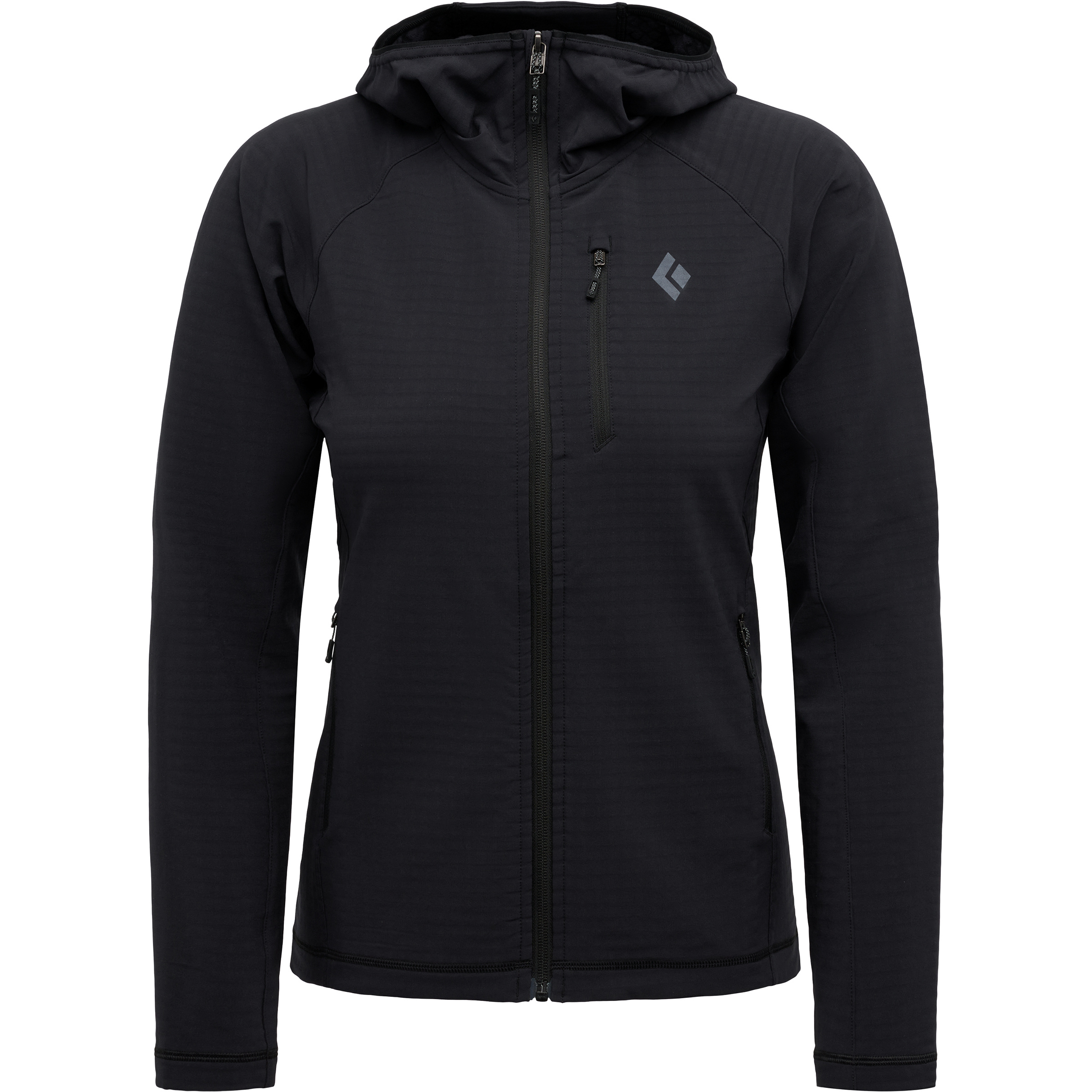 Black Diamond Coefficient Storm Damen Fleecejacke schwarz Größe M Trekking Windabweisend Wasserabweisend