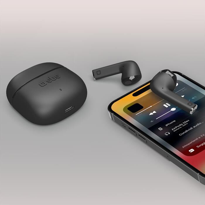 SBS Auricolare Bluetooth Teeartwscolk-nero