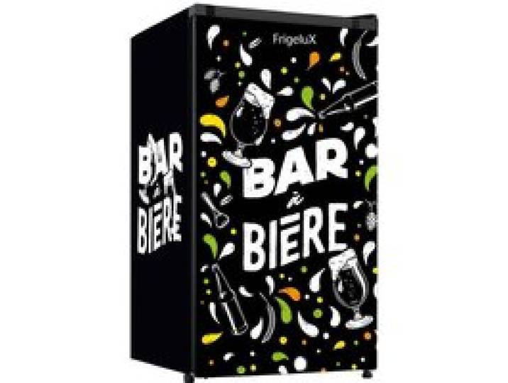 Bar à bière - FRIGELUX - BAB89NE - 88 L - Classe E - 45 x 49 x 83 1 cm - Design « Bar à bière » Noir