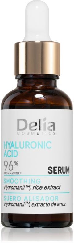 Delia Cosmetics Hyaluronic Acid smoothing serum for the face 30 ml