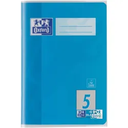 OXFORD Heftumschlag transparent DIN A5 15,2 x 0,04 cm