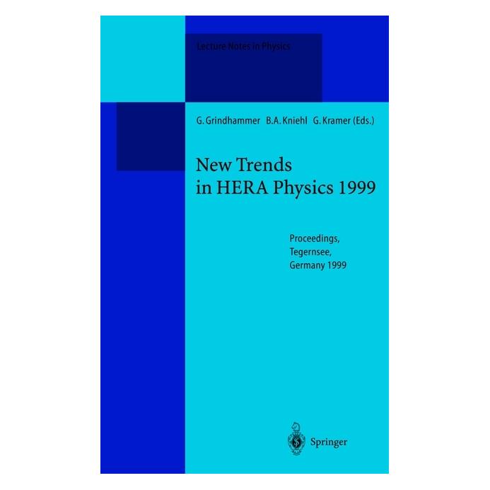 Springer New Trends in HERA Physics 1999 (Englisch, Softcover, A Kniehl, B Kramer, G Grindhammer, G Kramer) (55376052)