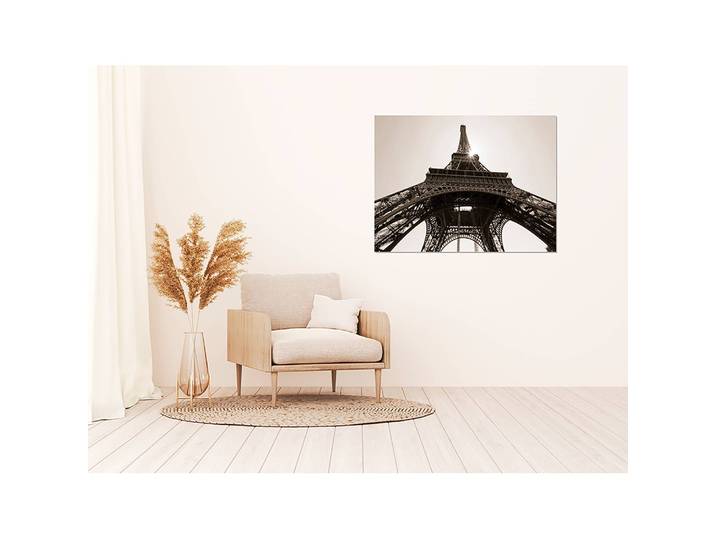 Bild Eiffel Tower III Metal: Aku-Dibond Multicolor 60 x 80cm