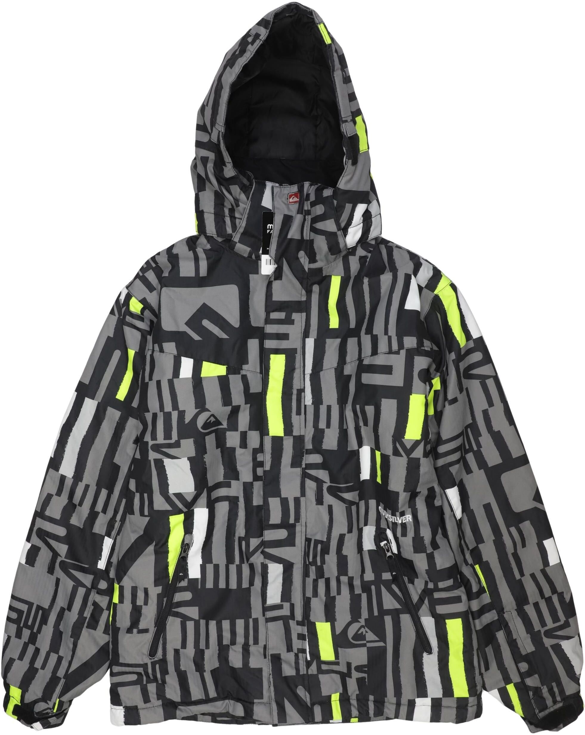 Quiksilver Jungen Jacke oder Mantel, Neon, Gr. EU 170 (US 16), Synthetik - Second Hand