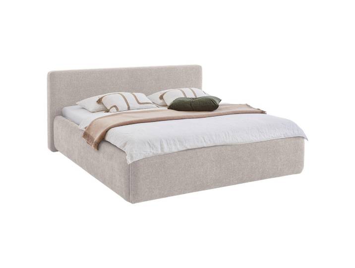 Xora Polsterbett, Creme, 180x200 cm, Schlafzimmer, Betten, Polsterbetten