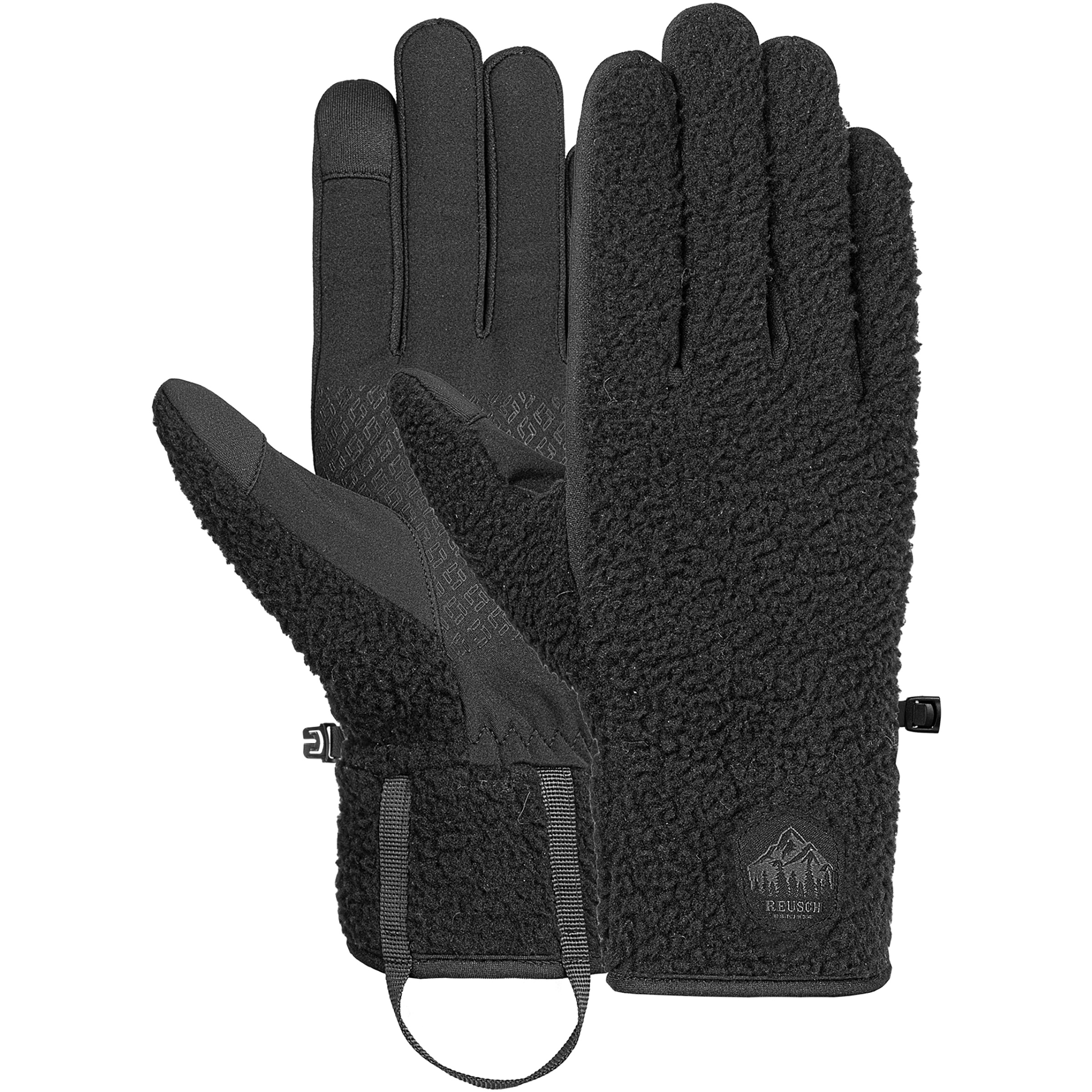 Reusch Comfleece Touch-Tec Fingerhandschuhe schwarz Größe 7 Lifestyle Isolierend