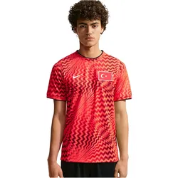 NIKE TFF Türkei Dri-FIT Aufwärmshirt 2026 Herren 635 - bright crimson/university red/white XL