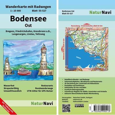 Bodensee Ost, Sonstige von , Naturnavi, 978-3-96099-041-3