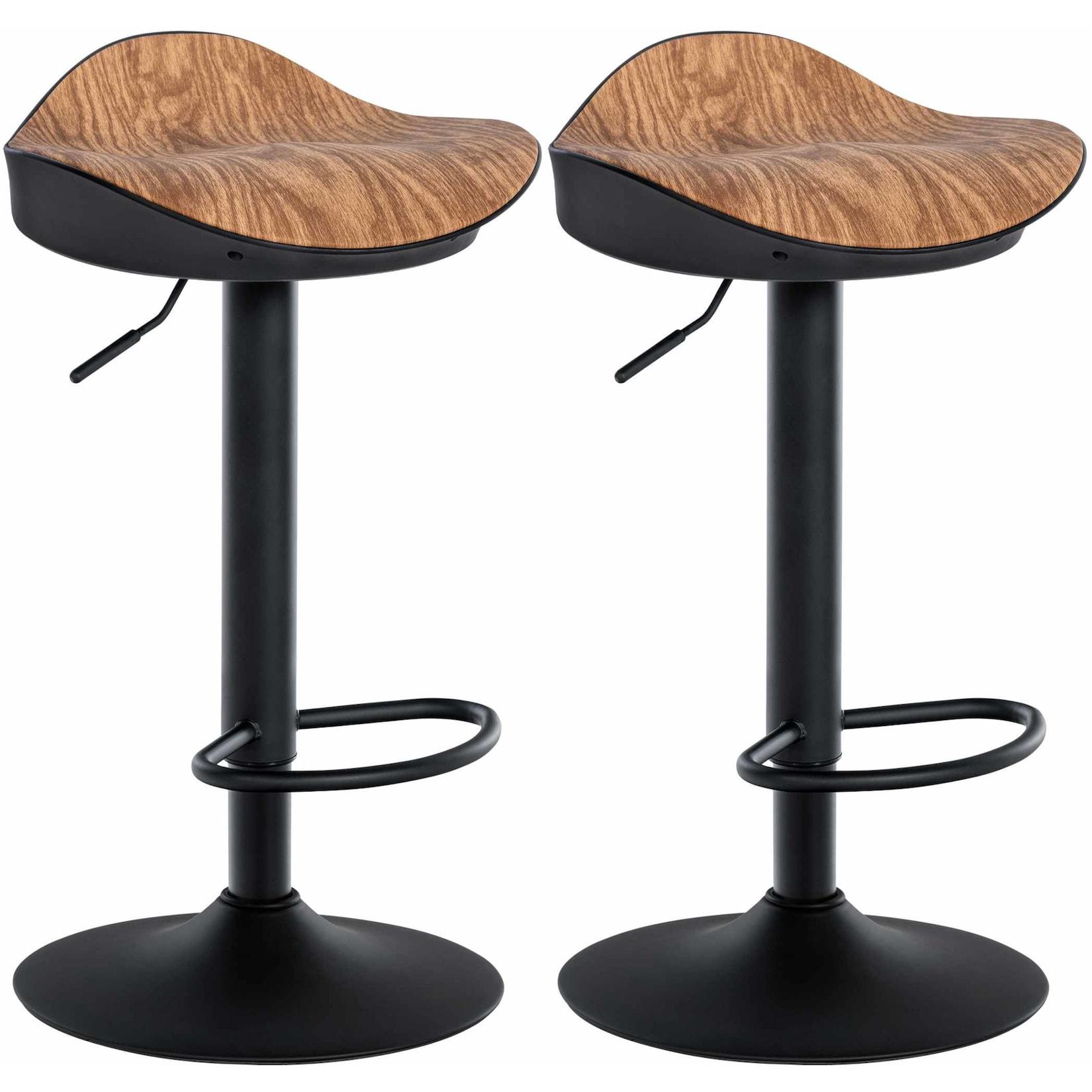 CLP 2er Set Barhocker Alisson Farbe: natur