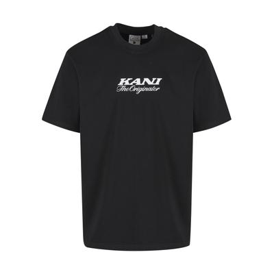T-Shirt KARL KANI "Karl Kani Kani Originator T-Shirt", Herren, Gr. M, schwarz, 100% Baumwolle, bedruckt, normal, Rundhals, Shirts T-Shirt