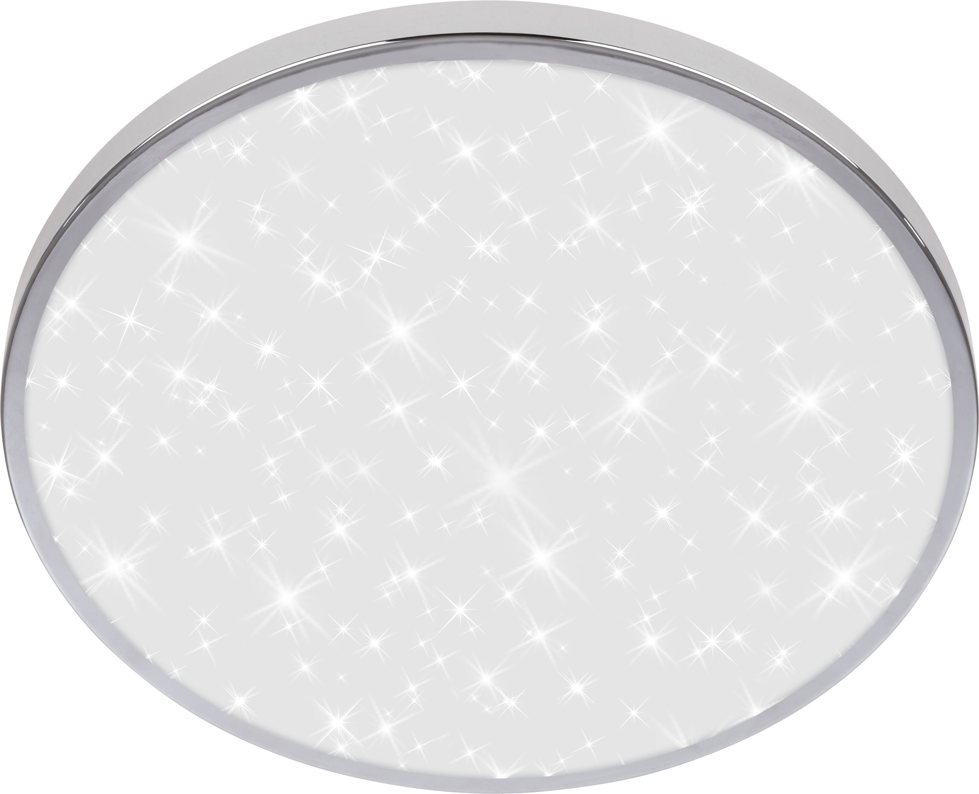 BRILONER LEUCHTEN LED Deckenleuchte "TAK 3934018", weiß (chrom), Leuchten, LED Deckenleuchte