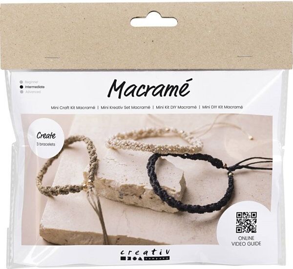 No-Name Mini Diy Kit Macramé, Armbånd