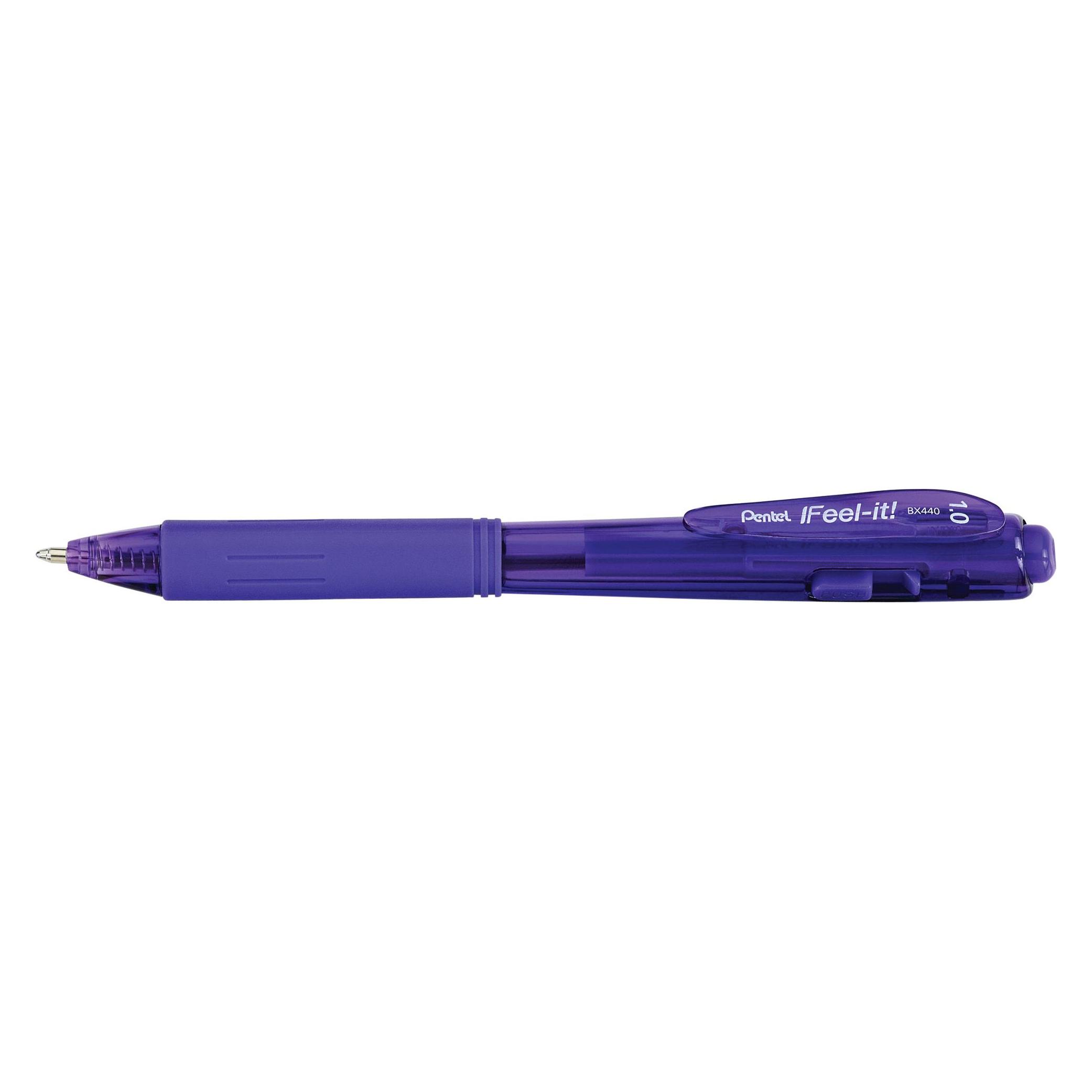 Pentel Kugelschreiber BX440 lila Schreibfarbe (1x) (BX440-V)