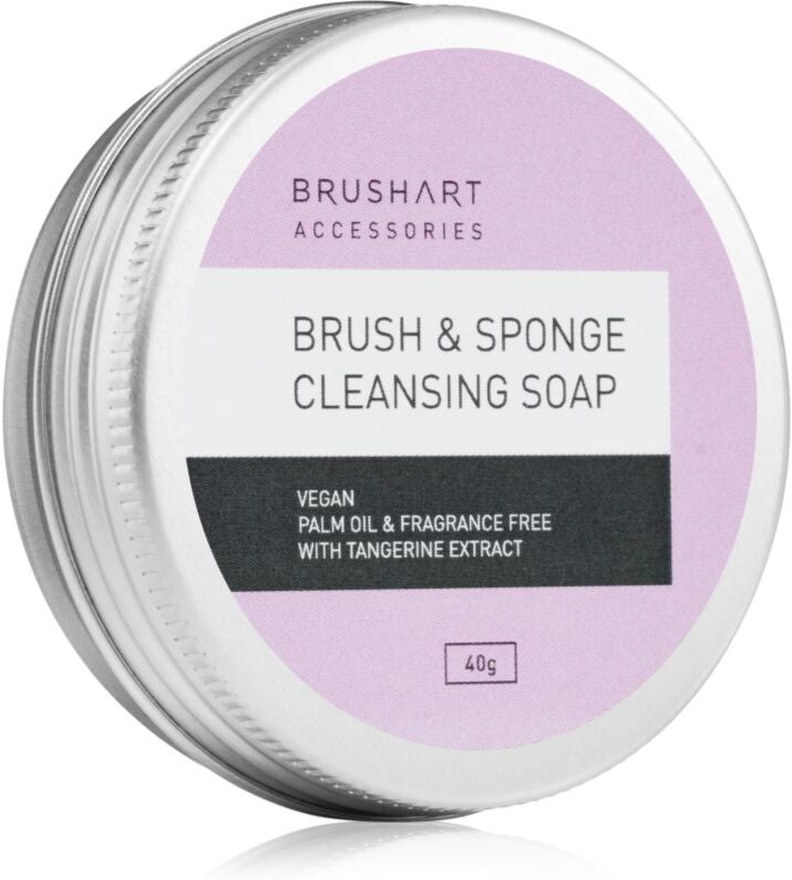 BrushArt Accessories Brush & Sponge cleansing soap savon nettoyant pour pinceaux de maquillage 40 g