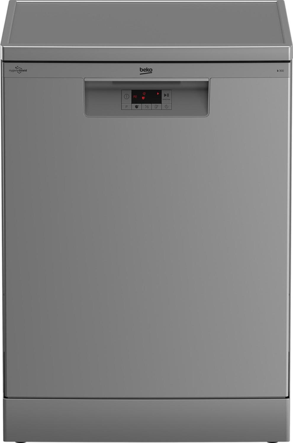 Beko BDFN16430S, Freistehend, Standardgröße (60 cm), Silber, LED, 2 Korb/Körbe, Korb